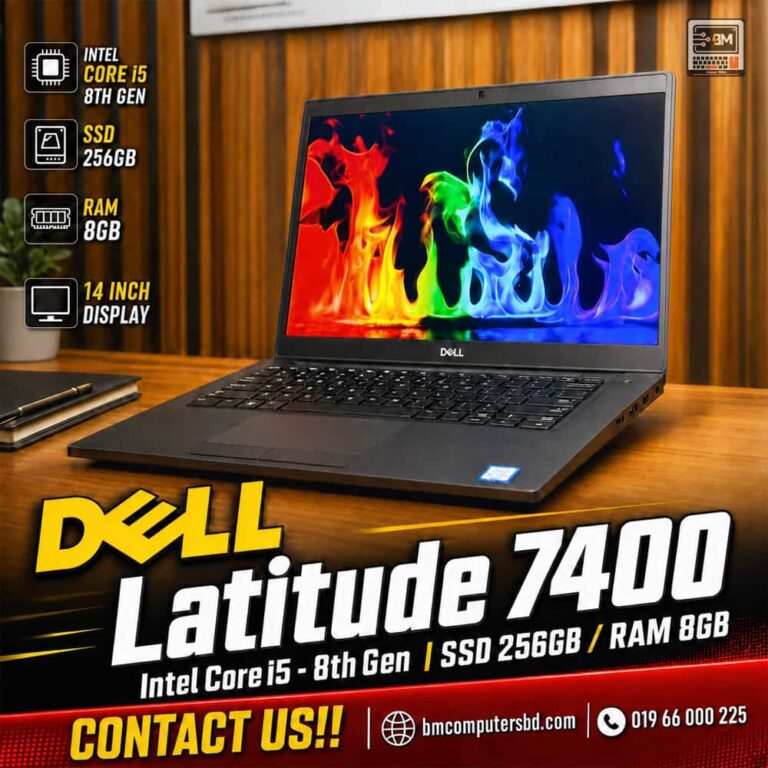 DELL Latitude 7400 used laptop in Bangladesh BM COMPUTERS