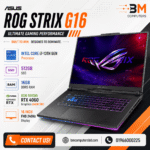 ASUS ROG Strix G16 | Intel Core i7-13th Gen | 512GB SSD | 16GB RAM | 8GB NVIDIA RTX 4060 Graphics | 16 inch FHD 240Hz Display