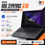 ASUS ROG Zephyrus G16 | Intel Core i9-13th Gen | 1TB NVMe SSD | 16GB RAM 3200MHz | 8GB NVIDIA RTX 4060 Graphics (120W TGP) | 16 inch QHD+ 240Hz Display
