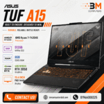 ASUS TUF A15 | AMD Ryzen 7-7435HX | 512GB NVMe SSD | 8GB RAM | 4GB NVIDIA RTX 3050 Graphics | 15.6 inch FHD 144Hz Display