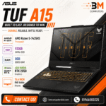 ASUS TUF A15 | AMD Ryzen 5-7435HS | 512GB NVMe SSD | 8GB RAM | 4GB NVIDIA RTX 2050 Graphics | 15.6 inch 144Hz FHD Display