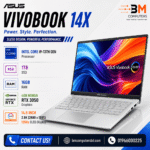 ASUS Vivobook 14X | Intel Core i9-13th Gen | 1TB SSD | 16GB RAM | 4GB NVIDIA RTX 3050 Graphics | 14.5 inch 2.8K 120Hz OLED Display