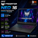 Acer Predator Neo 16 | Intel Core i5-13th Gen | 512GB SSD | 16GB RAM 4800MHz | 6GB NVIDIA RTX 4050 Graphics| 16 inch 165Hz FHD Display