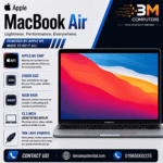 Apple MacBook Air | Apple M1 Chip | 256GB SSD | 16GB RAM | 13.3 inch Liquid Retina Display