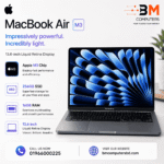 Apple MacBook Air | Apple M3 Chip | 256GB SSD | 16GB RAM | 13.6 inch Liquid Retina Display