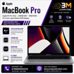 Apple MacBook Pro | Apple M1 Pro Chip | 256B SSD | 16GB RAM | 13.3 inch Liquid Retina XDR Display