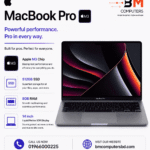 Apple MacBook Pro | Apple M3 Chip | 512GB SSD | 8GB RAM | 14 inch Liquid Retina XDR Display