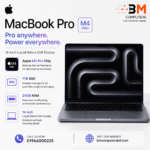 Apple MacBook Pro | Apple M4 Pro Chip | 1TB SSD | 24GB RAM | 14 inch Liquid Retina XDR Display