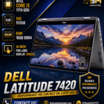 DELL Latitude 7420 | Intel Core i5 - 11th Gen | 512GB SSD | 16GB RAM | 14 inch FHD x360 Display (Touch)