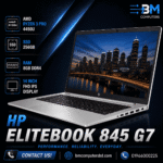 HP EliteBook 845 G7 | AMD Ryzen 3 Pro - 4450U | 256B SSD | 8GB RAM | 14 inch FHD IPS Display
