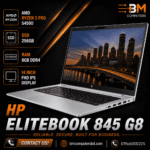HP EliteBook 845 G8 | AMD Ryzen 3 Pro - 5450U | 256B SSD | 8GB RAM | 14 inch FHD IPS Display