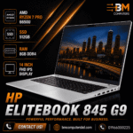HP EliteBook 845 G9 | AMD Ryzen 7 Pro - 6650U | 512B SSD | 8GB RAM | 14 inch FHD IPS Display