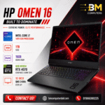 HP OMEN 16 | Intel Core i7-14th Gen | 1TB SSD | 16GB RAM | 8GB NVIDIA RTX 4070 Graphics | 16 inch QHD 240Hz Display