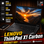 Lenovo ThinkPad X1 Carbon | Intel Core i7 - 8th Gen | 256GB SSD | 16GB DDR4 RAM | 14 inch FHD Display (Touch)