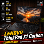 Lenovo ThinkPad X1 Carbon | Intel Core i7 - 8th Gen | 256GB SSD | 8GB DDR4 RAM | 14 inch FHD Display (Touch)