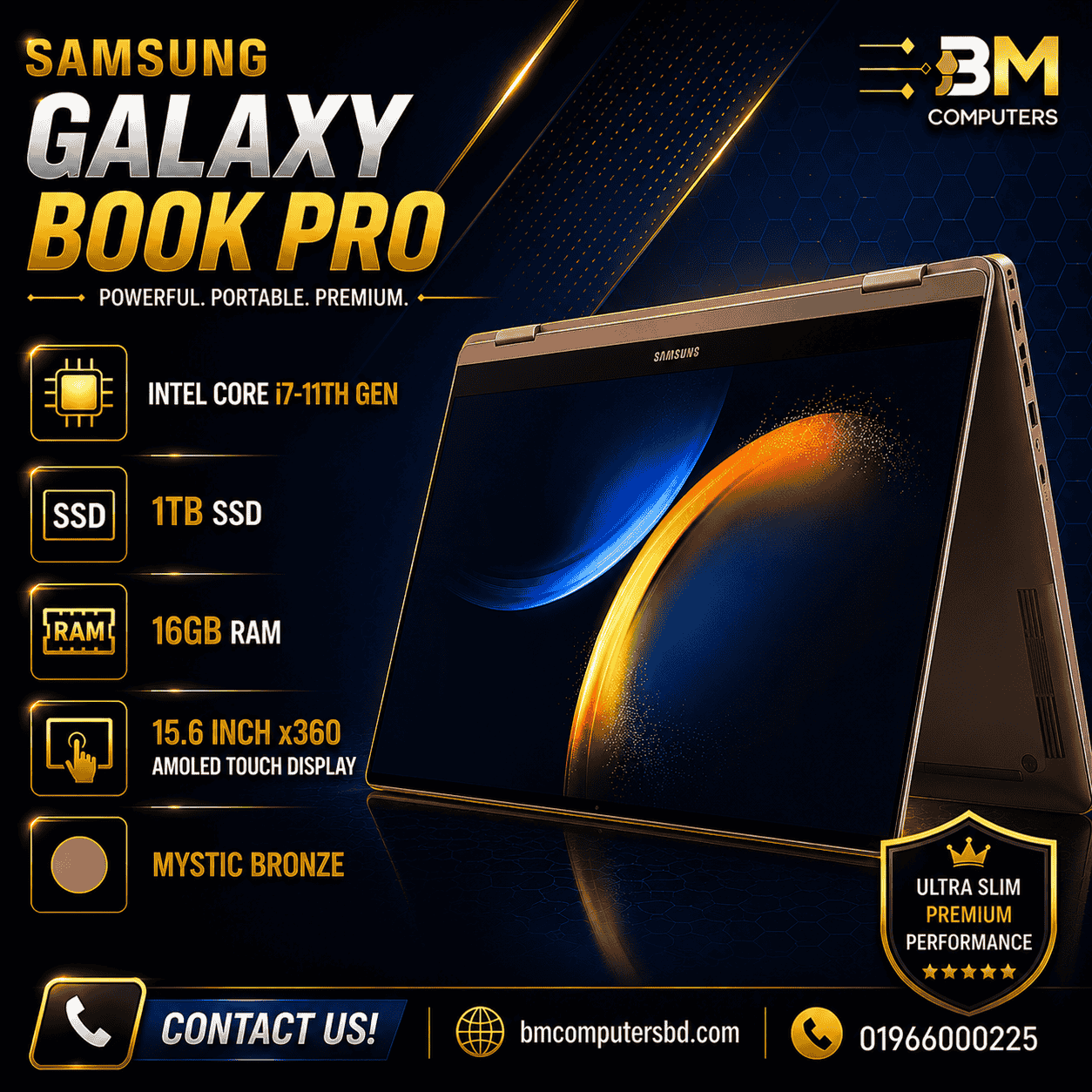 Samsung Galaxy Book Pro_Intel Core i7-11th Gen Samsung Galaxy Book Pro 15